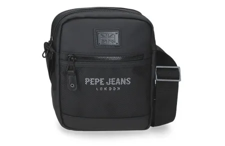 Pepe jeans durham muška torba na rame - crna ( 72.955.41 )