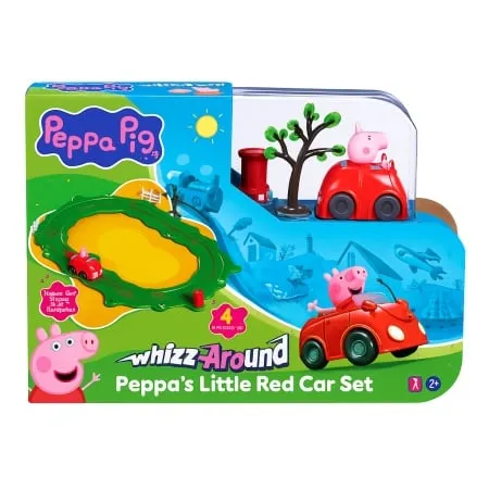 Peppa pig whizz around pepin crveni auto set ( TO8343 )