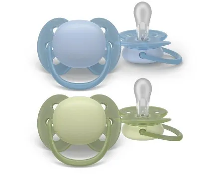 Philips Avent varalica ultra soft 0-6m (2kom) 2406 boy ( SCF091/37 )