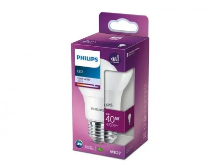 Philips PS720 LED 5W (40W) A60 E27 CW 4000K FR ND 1PF/10