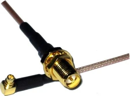 Pigtail MMCX- RP-SMA/m Super Low Loss 300mm ( PGT005 )