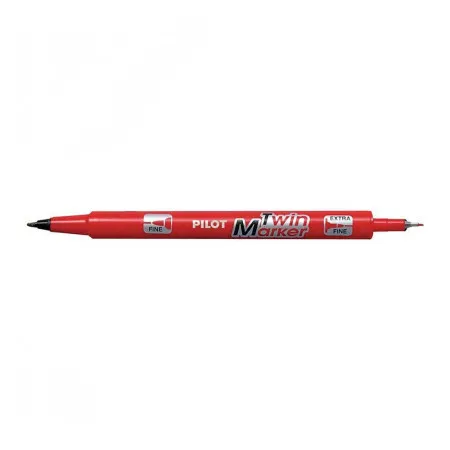 Pilot marker twin CD/DVD crveni 308048 ( 5657 )