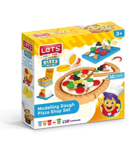 Pizza set , masa za modelovanje lets #7-l9004 ( 67066 )