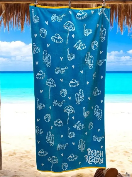 Plažni peškir "Beach Ready" – 82x174 cm, 100% pamuk B4 ( VLK000680-"Beach Ready"b4 )