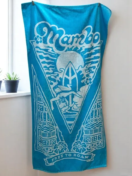 Plažni peškir "Mambo Free to Roam" 160x80 cm – 100% pamuk A14 ( VLK000668-MamboFreetoRoam )