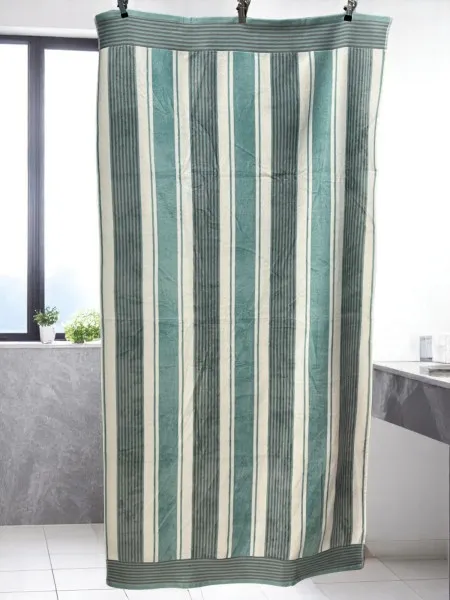 Plažni peškir "Mint Stripes" – 82x160 cm, 100% pamuk A31 ( VLK000668-mintstripes )