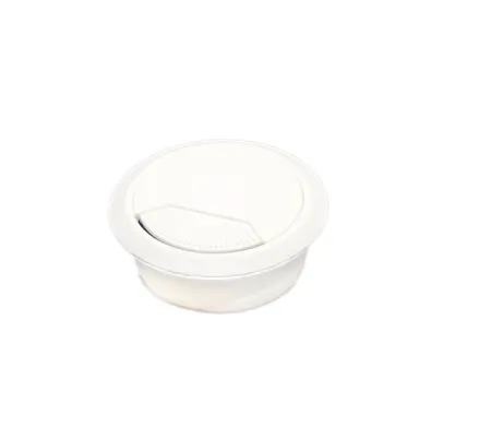Plastični kapak za kablove fi60 - Beli ( 990-390 )