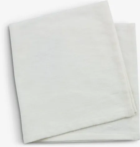 Platnena salveta 40x40 bela