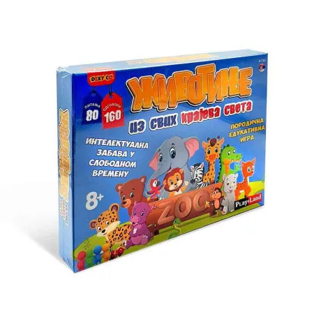 Play Land - životinje iz svih krajeva sveta društvena igra 710 ( 02/12877 )