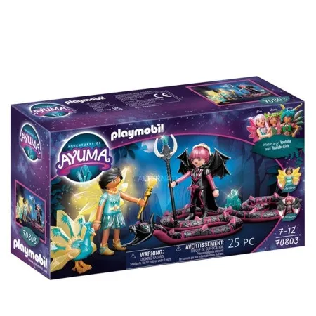 Playmobil Ayuma Chrystal vila i Bat vila sa srodnim životinjama (soul animals) ( 1032486 )