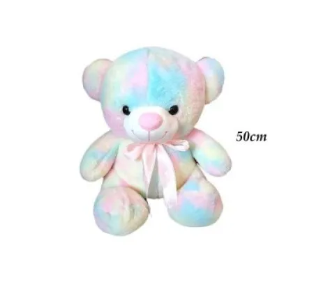 Pli&amp;#353ani medved rainbow 50cm ( 2813 )
