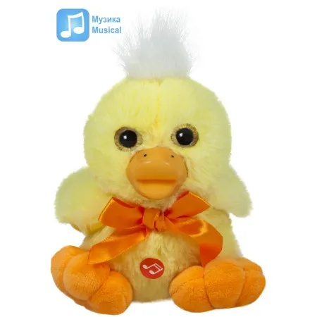Plišana igračka za decu - muzički patak 14cm ( 805009 )