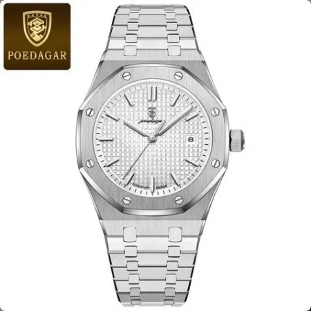 Poedagar 924 muški sat srebrno beli ( 924 srebrno beli )