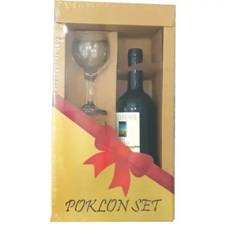 Poklon set vino + 2 čaše ( 630501 )