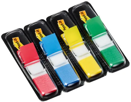 Post-it index 683-4, 35 listića x 4 boje 3M ( 06PMP10 )