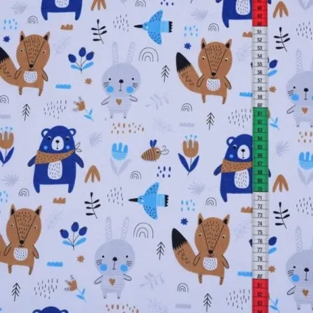 Posteljina 160X110cm - navy bear ( 7584 )