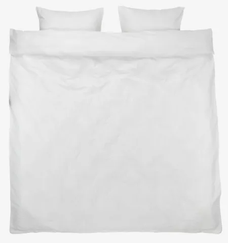 Posteljina krep 200x220 bela