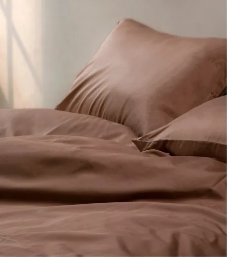 Posteljina saten 200x200-kafa ( 5004-kafa )