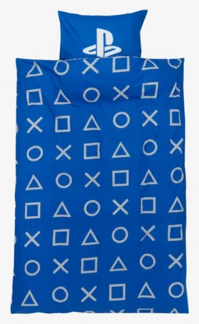 Posteljina za decu 140x200 plava