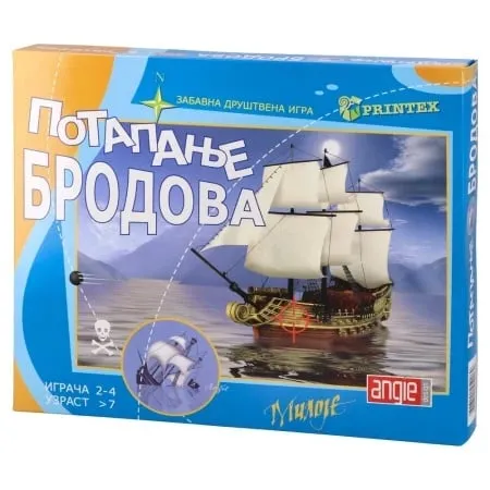 Potapanje brodova društvena igra printex ( 207116 )