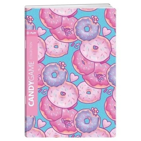 Premium sveska 40 lista candygame - odaberite motiv a4 blanko krofnice ( B2C05368 )