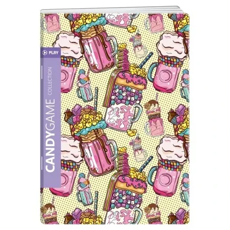 Premium sveska 40 lista candygame - odaberite motiv a4 karo šejk ( B2C05352 )