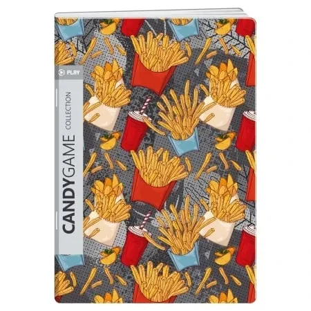 Premium sveska 40 lista candygame - odaberite motiv a4 karo pomfrit ( B2C05347 )