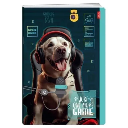 Premium sveska 60 lista fuzzy pets - odaberite motiv a4 karo gejmer ( B2C05443 )