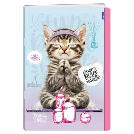 Premium sveska 60 lista fuzzy pets - odaberite motiv a5 blanko maca ( B2C05480 )