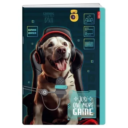 Premium sveska 60 lista fuzzy pets - odaberite motiv a5 latajn gejmer ( B2C05485 )
