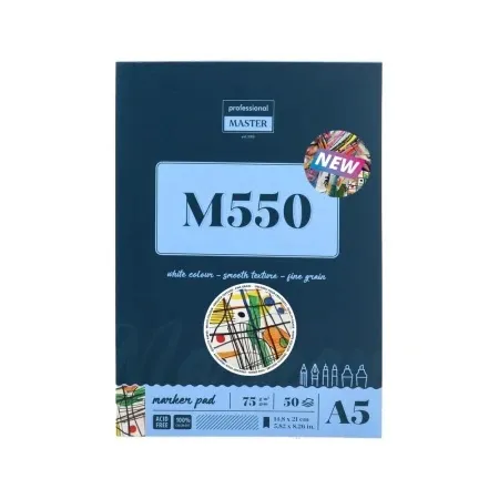 Professional master m marker blok za crtanje - odaberite format m550 - 75g - 50 lista a5 ( 617130 )