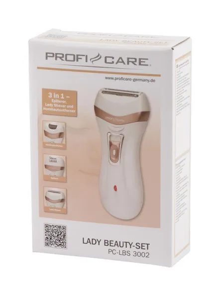 Profi care set za negu 3 u 1 epilator, brijač i turpija za pete ( PC-LBS 3002 )