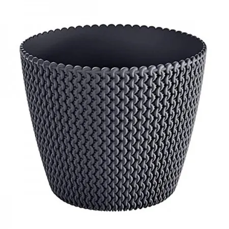 Prosperplast saksija splofy 19x16cm antracit ( PR DSP190-S433 )