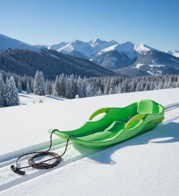 Prosperplast Sanke Race S sledge - zelene ( ISRS-361C )