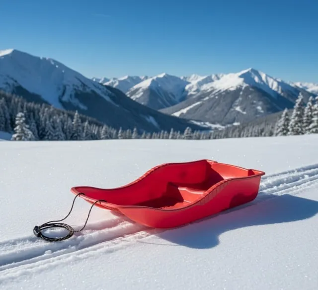 Prosperplast Sanke Snow sledge - Crvene ( ISAN-1788C )