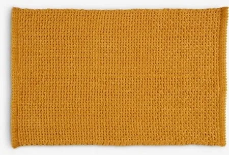 Prostirka za kupatilo 50x80cm žuta