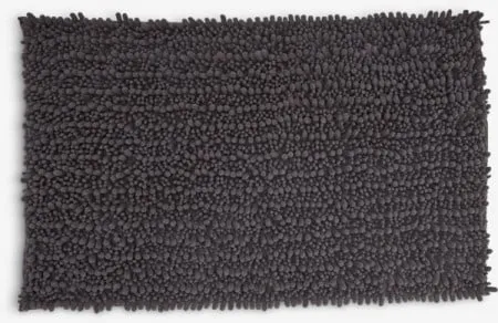 Prostirka za kupatilo šenil antracit 50x80cm