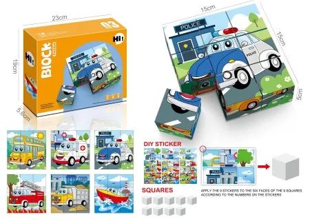Puzle kocke auto ( 037957 )