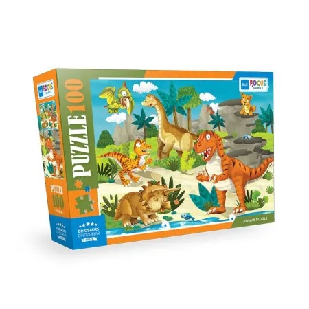 Puzzle 100 pcs dinosaurs bf318 ( 108/23180 )