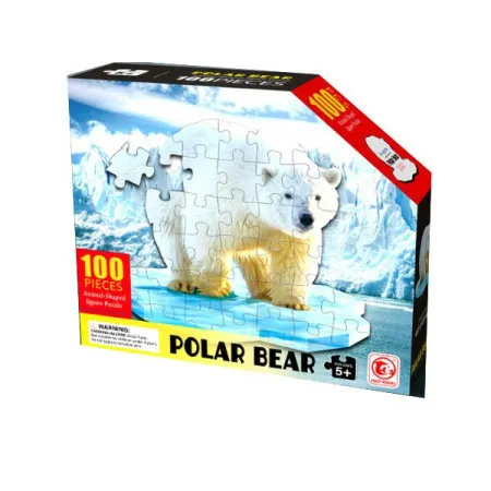 Puzzle 100pcs polarni medved 88655 ( 91/71091 )