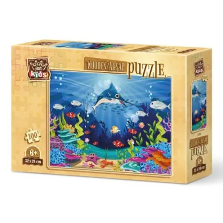Puzzle 1/100 art 5902 drvene ( 47761 )