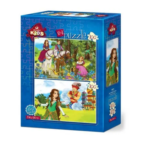 Puzzle 2/1 (100+100) art 5643 ( 49633 )