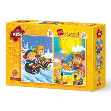 Puzzle 2/1 (12+24) art 5553 ( 49598 )