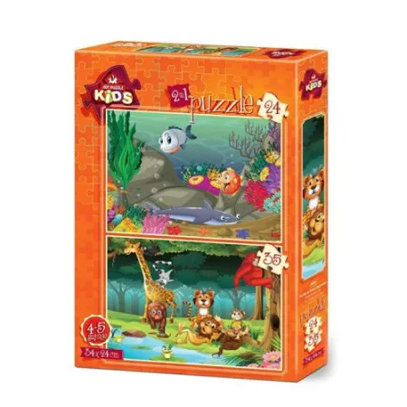 Puzzle 2/1 (24+35) art 4494 ( 49601 )