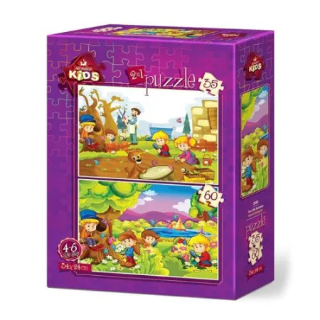 Puzzle 2/1 (35+60) art 5585 ( 49610 )