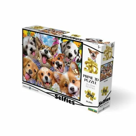Puzzle 3d 100 pcs puppy selfie 31x23cm 20618 ( 114/20618 )