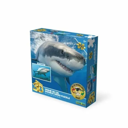Puzzle 3d 200 pcs sharks 46x31cm 37590 ( 114/37590 )
