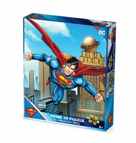 Puzzle 3d 300 pcs dc comics superman 61x46cm 32705 ( 114/32705 )