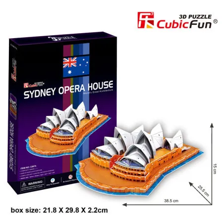 Puzzle 3d sidney operska dvorana ( p178 )