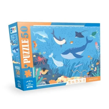 Puzzle 50 pcs sea animals bf312 ( 108/23128 )